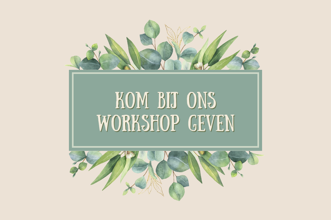 Kom jij bij ons een workshop geven?